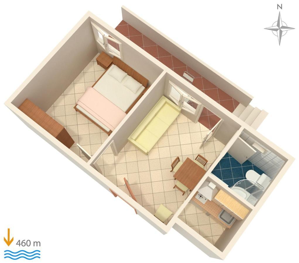 Apartments With A Parking Space Vodice - 2995 Екстериор снимка