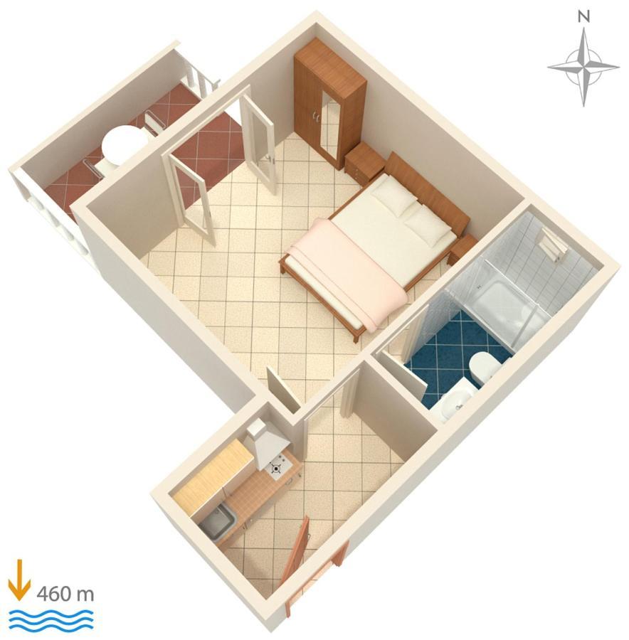 Apartments With A Parking Space Vodice - 2995 Екстериор снимка