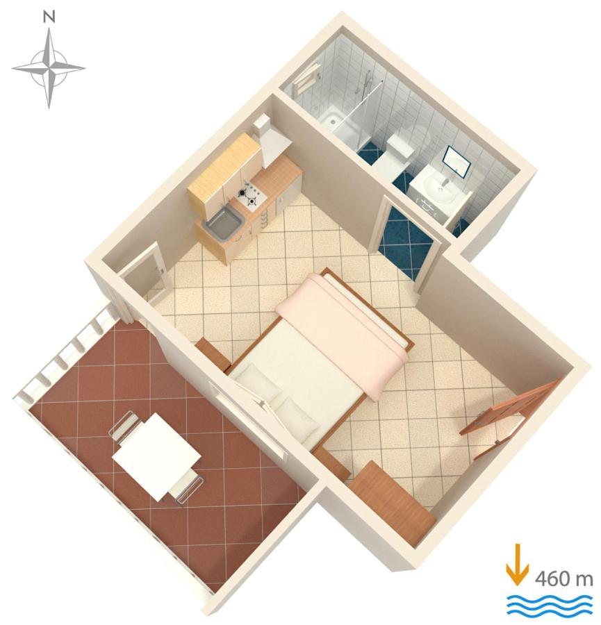 Apartments With A Parking Space Vodice - 2995 Екстериор снимка